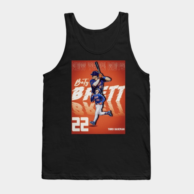 Brett Baty 22 Tank Top by MLB Shop